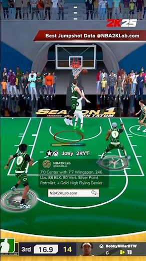 NBA 2K25 Best Center Build Tips: 88 Block Rating #nba2k25 #2k25
