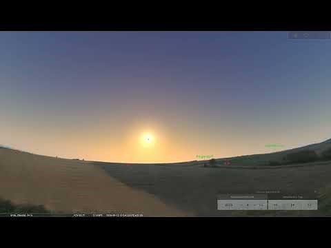 The near-total solar eclipse on August 12, 2026 in Germany