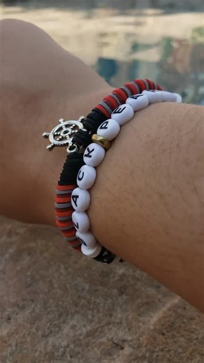 Pirate & Caribbean Beaded Jewelry - 2 Bracelets   Earrings - Etsy