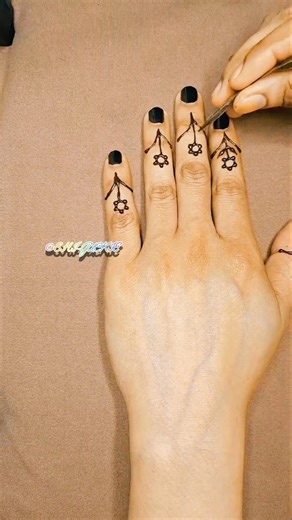 Easy Mehndi Design for Beginners ❤️