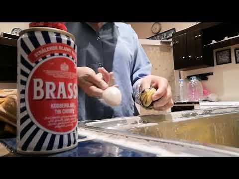 How to clean silver spoon and fork|by using brasso metal polish