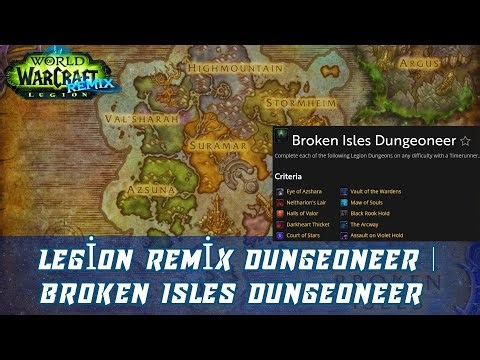 Heroic Legion Remix Dungeoneer | Broken Isles Dungeoneer | Decor: Legion's Holo-Communicator