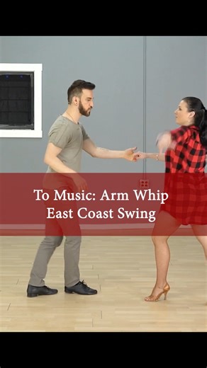 To music - Arm Whip from East Coast Swing. Full lesson is available in Membership area. Get started with 5 Free Dance Lessons here: Passion4dancing.com/5videos #swingdance, #swingdancers, #swingdancelessons, #eastcoastswing, #eastcoastswingers #ballroomdancing | Passion4Dancing.com