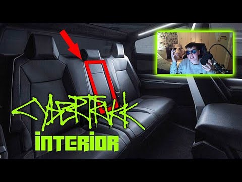 Tesla Cybertruck Interior | Inside the Cybertruck