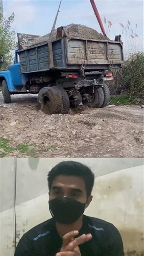 Crane vs Stuck Truck