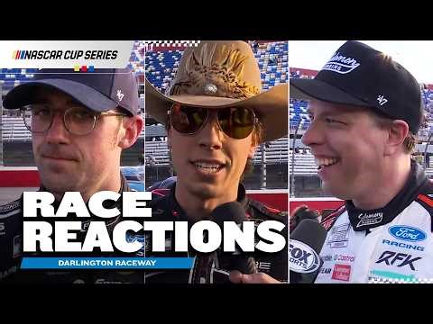What Drivers Said After Darlington Raceway | 2026 NASCAR Cup Series