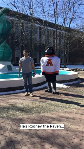 He's Rodney the Raven... | Anderson University