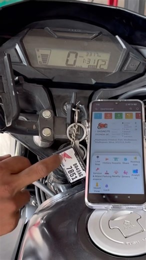 Honda SP 125 ko diya sabse advanced upgrade|GPS system with Engine Cut-Off Live Tracking Speed track