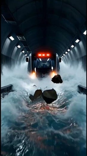 Seconds Before Disaster – Subway Tunnel Flood | Cinematic Disaster Simulation (4K)
