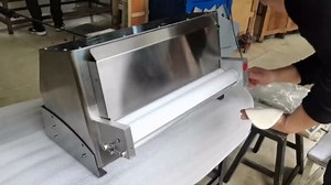 Electric Pizza Dough Roller Sheeter Dough Rolling Machine 4"-19" Dough Press Pastry Press Making Single Roller Design for Pie Crusts, Pitas, Tortillas and Flat Breads 110V