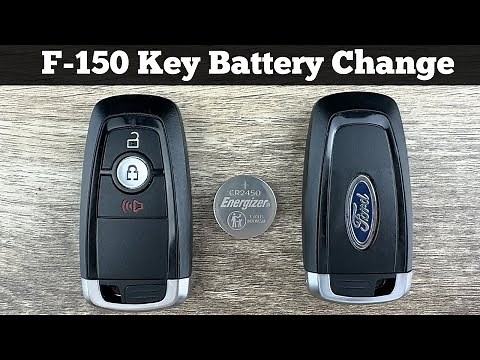 How To Replace 2018 - 2024 FORD F150 Key Fob Battery - Change Replacement F-150 Remote Fob Batteries