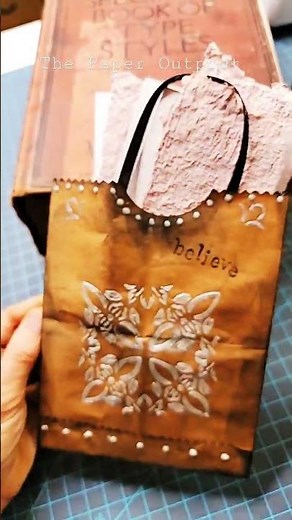 Super Easy Little Paper Bags! Fun to Stuff in Junk Journals & to use for Gift Giving! Paper Outpost