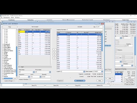 Load Planning in Tekla EPM