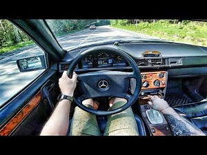 1986 Mercedes-Benz W124 2.5 MT - POV TEST DRIVE