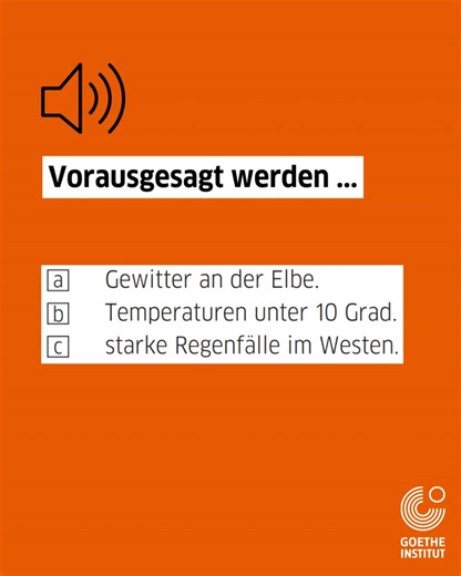 Kannst du die Aufgabe lösen? Dann teile deine Antwort mit uns in den Kommentaren! Entdecke weitere Material für die Prüfungsvorbereitung unter: https://www.goethe.de/de/spr/prf/vor.html | Goethe-Institut - Deutsch lernen