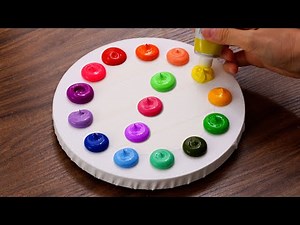 How To Paint a Poppy Flowers For Beginners｜Acrylic Painting Step By Stpe (1461)