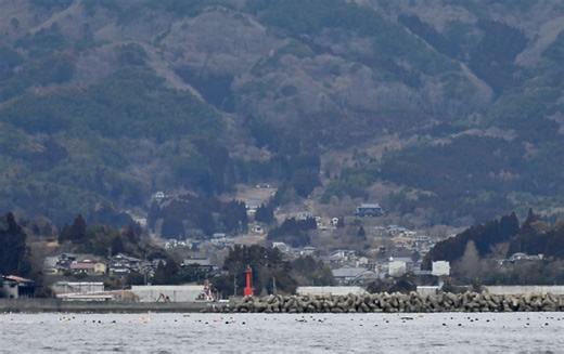 Web東海新報｜焼けた木々、上る煙　赤崎・綾里大火　船上ルポ（動画、別写真あり）