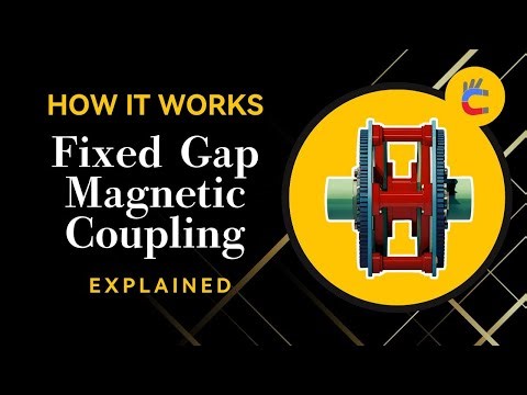 Contactless Power? See How Fixed Gap Magnetic Couplings Work (ASMR)