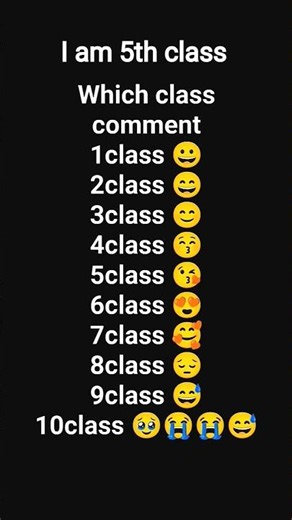 you are which class comment 👍👍