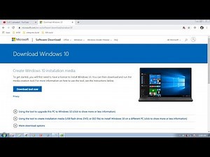How to download windows 10 1903 ISO from Microsoft