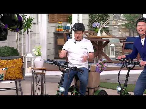 Ollie Electric Trike w/ 500W Motor & 20MPH Speed & Accessories on QVC
