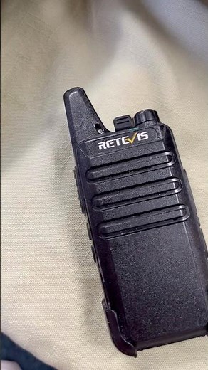 Beep sound effect on the walkie talkie