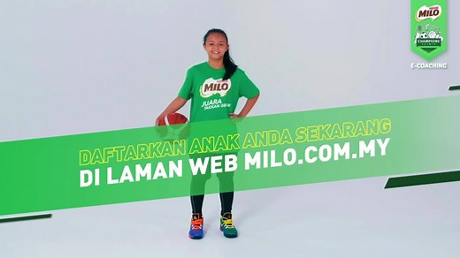 97K views · 4.6K reactions | MILO® Champions Clinic E-Coaching, satu program dalam talian untuk mendorong pelajar kekal aktif dalam norma baharu. Daftar Sekarang! | MILO Malaysia | Facebook