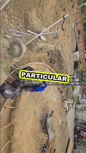 How Do You Place a Rebar Cage Into a Concrete Pier Hole? #concrete #concretework
