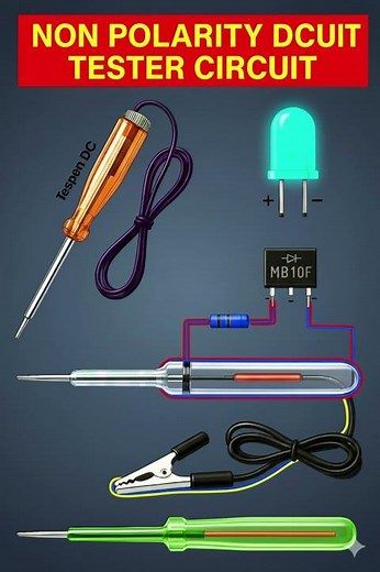 Polarity Tester | How to Check Live & Neutral Wire | Electrical Testing Tool