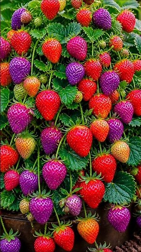 Easy and fast method to grow and propagate strawberry trees #garden #fruits #diy