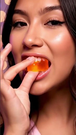 Soft glowing lava in slow motion