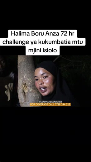 Halima Boru's 72-Hour Hug Challenge in Isiolo