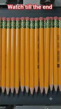 I Never Knew Pencil Production Looked Like This