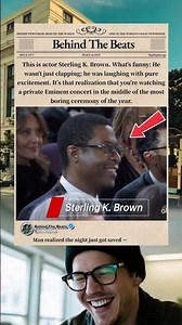 Sterling K. Brown’s Reaction To Eminem Is Pure Gold #SterlingKBrown #Eminem #Joy #hiphop #rapper