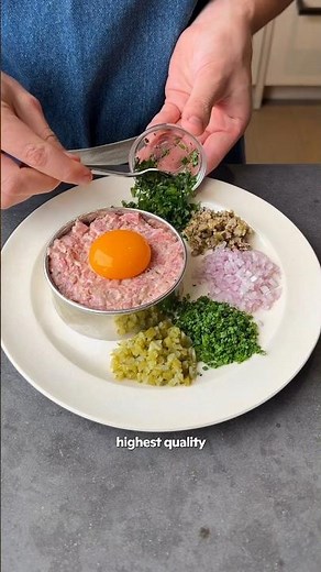 Ultimate Beef Tartare.