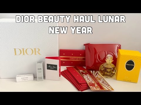 Dior Beauty Haul: Dior Dolce Vita Perfume, Dior Lunar New Year Red Envelopes, Dior Red Pouch GWP
