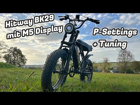 Hitway BK29 / M5 Display (P-Settings + Tuning)