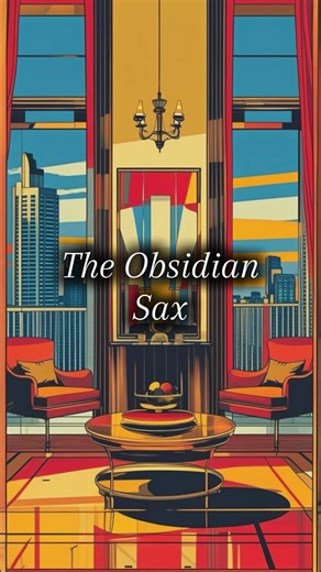 The Obsidian Sax | 1940s-50s Evening Jazz 🎷 #jazz #eveningvibes #vintagemusic #relaxingmusic #smoothjazz