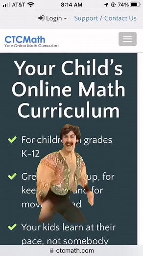 Yes! CTCMath teaches math to all your kids, and even grades their work. Homeschoolers get half price, too! #Homeschool #homeschooling #howtohomeschool #ctcmath #homeschoolmom #mathsuccess #mathfun #mathforkids #mathhelp #matheducation | CTCMath