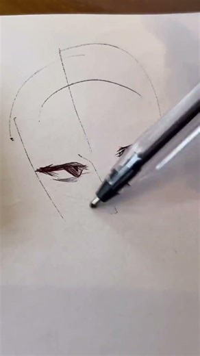 Epic Anime Doodle with a Shocking Twist at the End #fyp #art #anime #drawing