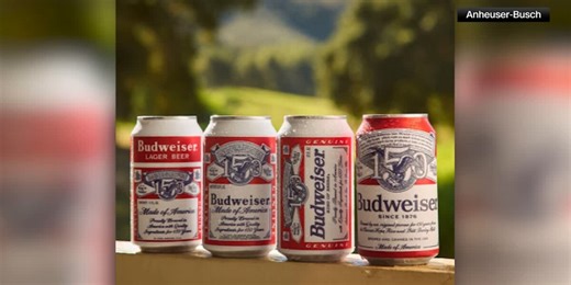 Budweiser unveils new cans for 150th anniversary