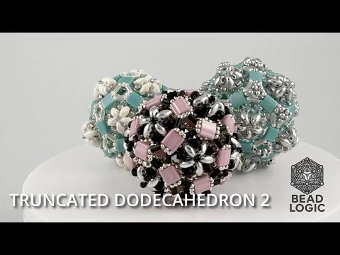 Truncated Dodecahedron Beaded Bead Tutorial | Step-by-Step 3D Beadwork for Jewelry Makers