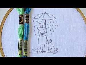 VERY EASY HAND EMBROIDERY DESIGN FOR BEGINNERS