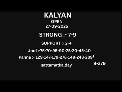 Satta Matka - Kalyan Matka Game Fix Matka On sattamatka.day 