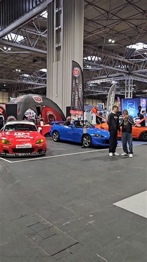 UK S2000 Owners Club - S2KUK on Instagram: "Just before the start of a busy Friday at the Classic Motor Show 2025 at the NEC. Come find us at the entrance to hall 3 this weekend. We have snacks!"