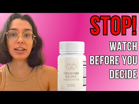 THYRA FEMME BALANCE - THYRA FEMME BALANCE REVIEWS ➡️❌Is It Worth Buying?⬅️ - THYRAFEMME