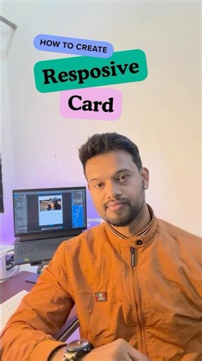 Responsive Card UI ✨ Works on Every Screen