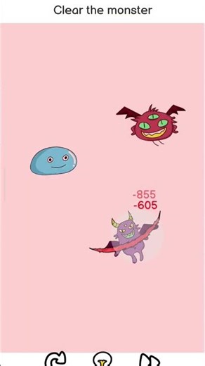 Clear the monster brain out 179th level 🎚️😍 #brainout #braintestsolution