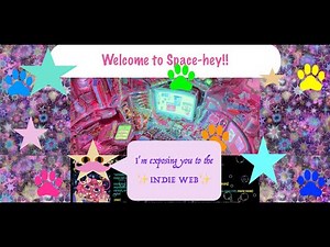 My Spacehey Profile Tour!! #spacehey #tour #maximalist #brightcolors #spaceheyprofile