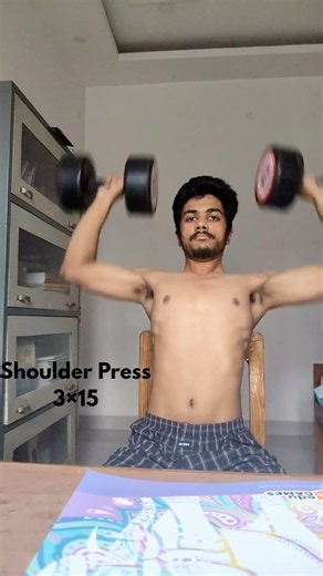 DAY 5 – CHEST & SHOULDERS 💪🔥Chest exploding. Shoulders on fire.No pain. #UpakulFitness# shorts#fit